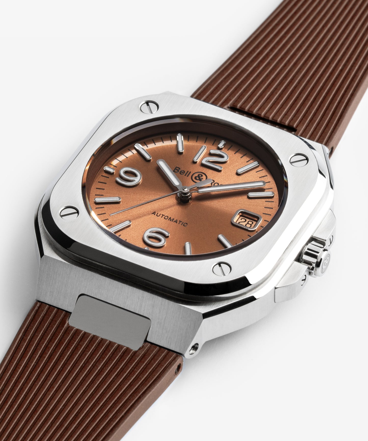 Bell & Ross BR-05 Copper Brown Steel Watch