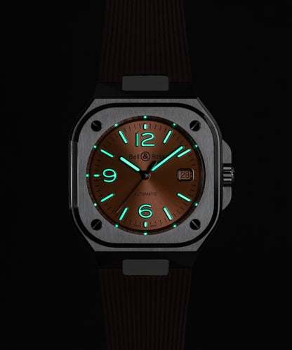 Bell & Ross BR-05 Copper Brown Steel Watch