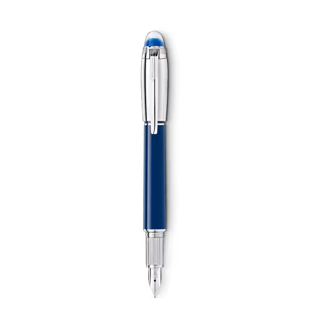 Montblanc StarWalker Blue Planet Doué Fountain Pen (F)