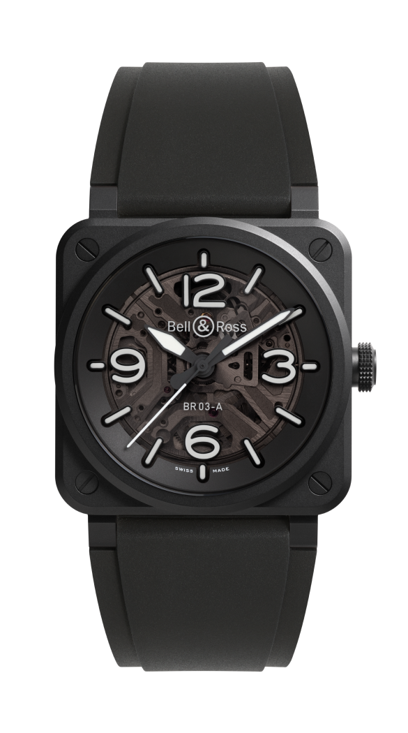 Bell & Ross BR-03 Skeleton Black Ceramic