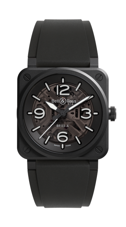 Bell & Ross BR-03 Skeleton Black Ceramic