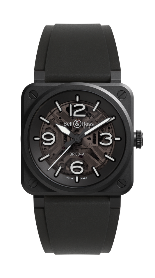 Bell & Ross BR-03 Skeleton Black Ceramic
