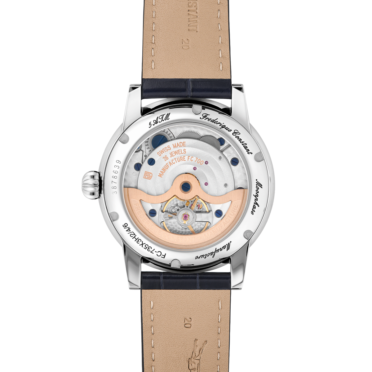 Frederique Constant Manufacture Classic Power Reserve Big Date Mens Watch