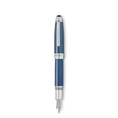 Montblanc Meisterstück Glacier Solitaire Fountain Pen (F)