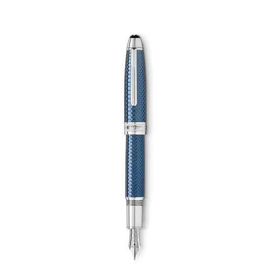 Montblanc Meisterstück Glacier Solitaire Fountain Pen (F)