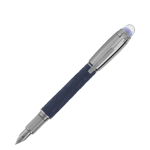 Montblanc Starwalker Space Blue Doué Fountain Pen