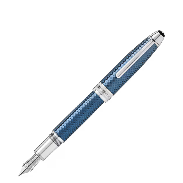 Montblanc Meisterstück Glacier Solitaire Fountain Pen (F)