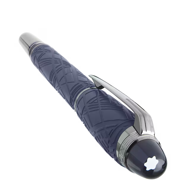 Montblanc Starwalker Space Blue Resin Fountain Pen (F)