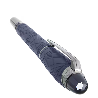 Montblanc Starwalker Space Blue Resin Fountain Pen (F)