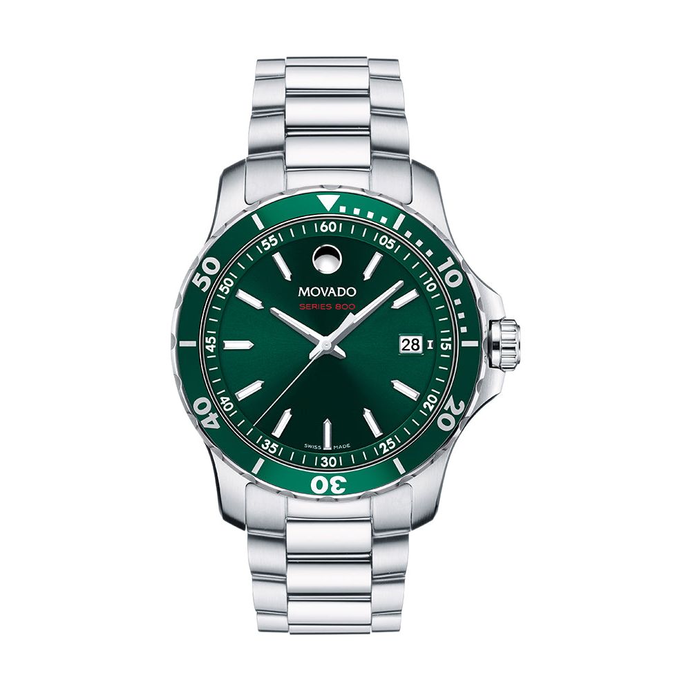 Movado Series 800 Quartz Green Watch