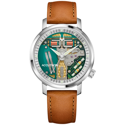 ACCUTRON SPACEVIEW TF 904 ST W BN