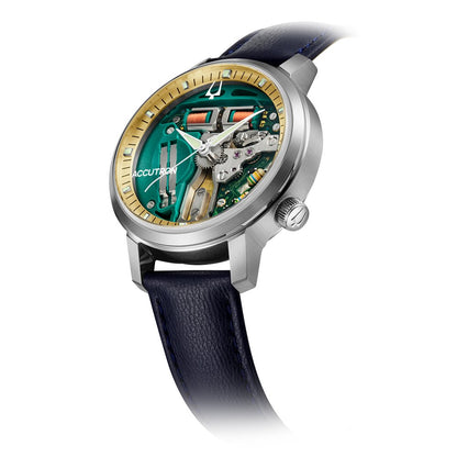 ACCUTRON SPACEVIEW TF TI ST W BL