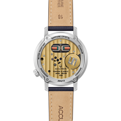 ACCUTRON SPACEVIEW TF TI ST W BL