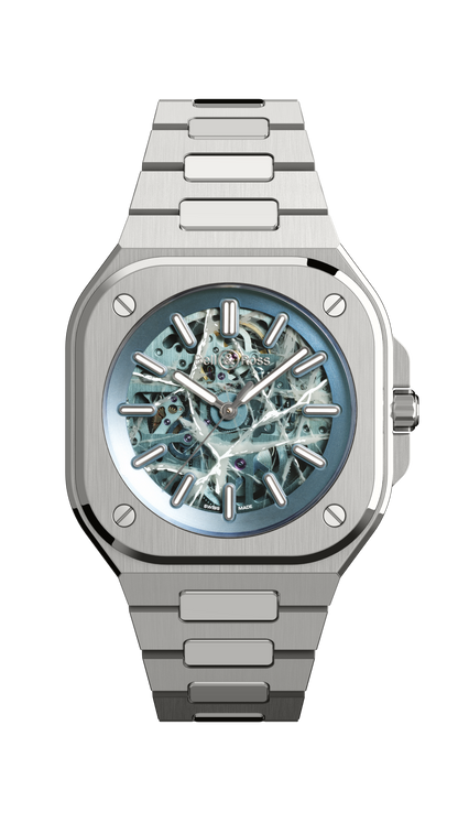 Bell & Ross BR-05 Skeleton Arctic Blue