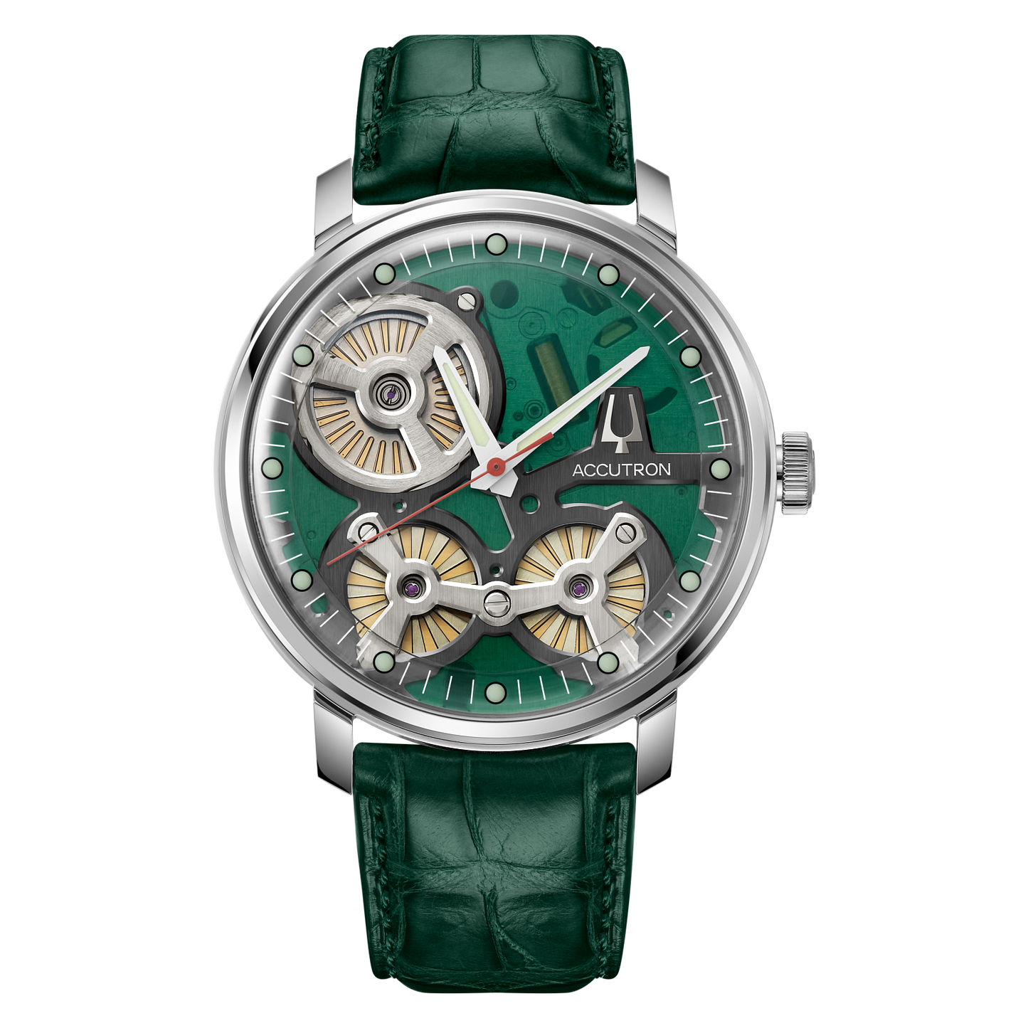 ACCUTRON SPACEVIEW M W ST GY GN AL
