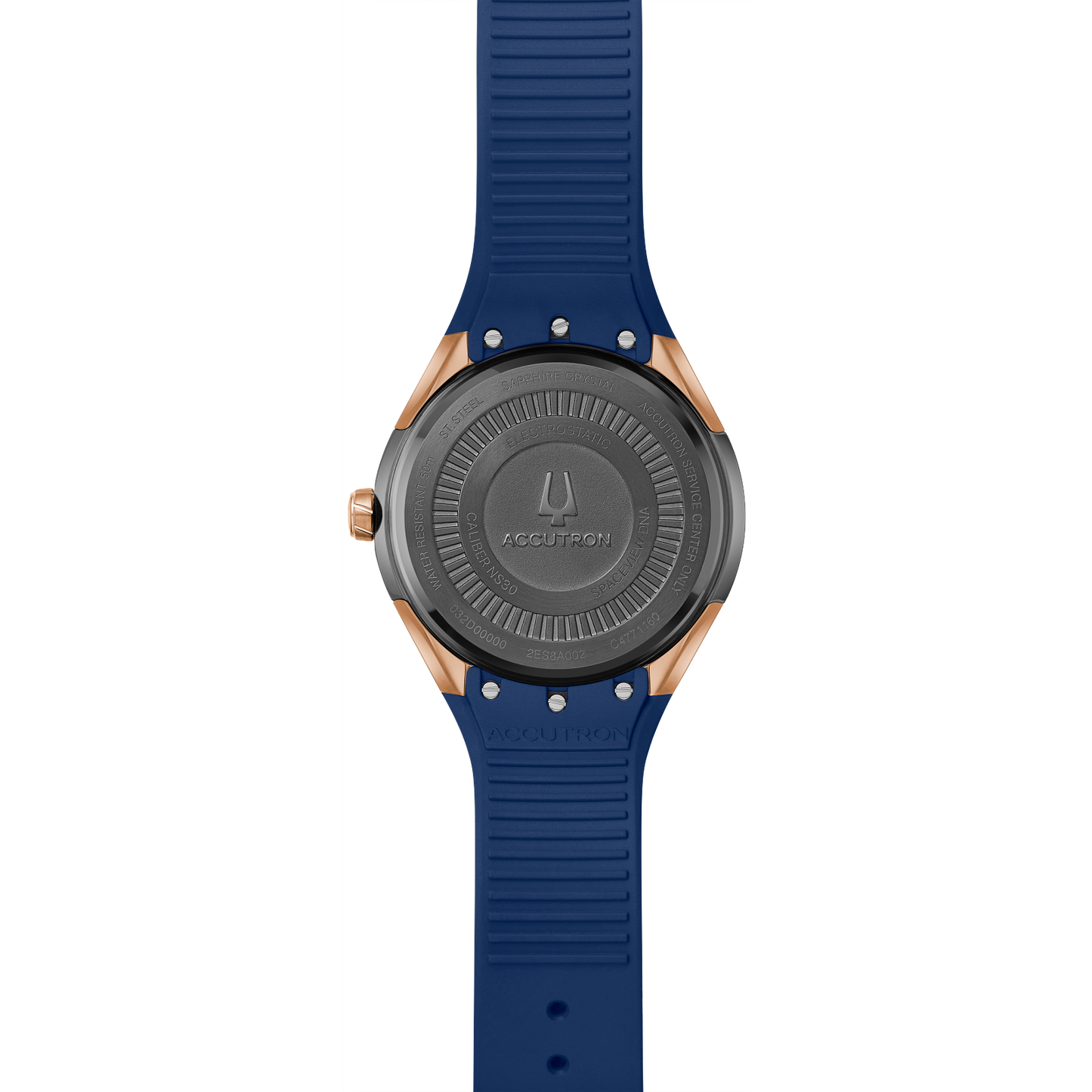 Accutron Dna Electrostatic Skeleton Dial Watch