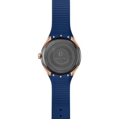 Accutron Dna Electrostatic Skeleton Dial Watch