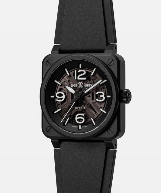 Bell & Ross BR-03 Skeleton Black Ceramic