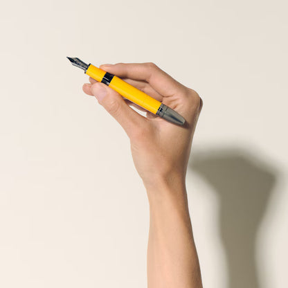 Montblanc Great Characters Enzo Ferrari Special Edition Giallo Modena Fountain Pen F