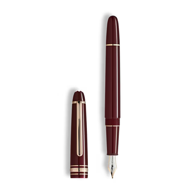Montblanc Meisterstück Burgundy Red Classique Fountain Pen