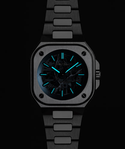 Bell & Ross BR-05 Skeleton Arctic Blue