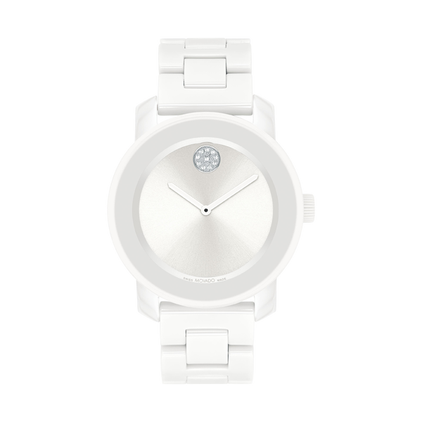3600802 Movado Bold Ceramic White Watch – MaddaloniJewel