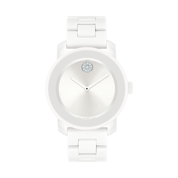 Movado Bold Ceramic White Watch