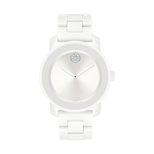Movado Bold Ceramic White Watch