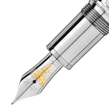 Montblanc Geometry Solitaire LeGrand Fountain Pen (F)