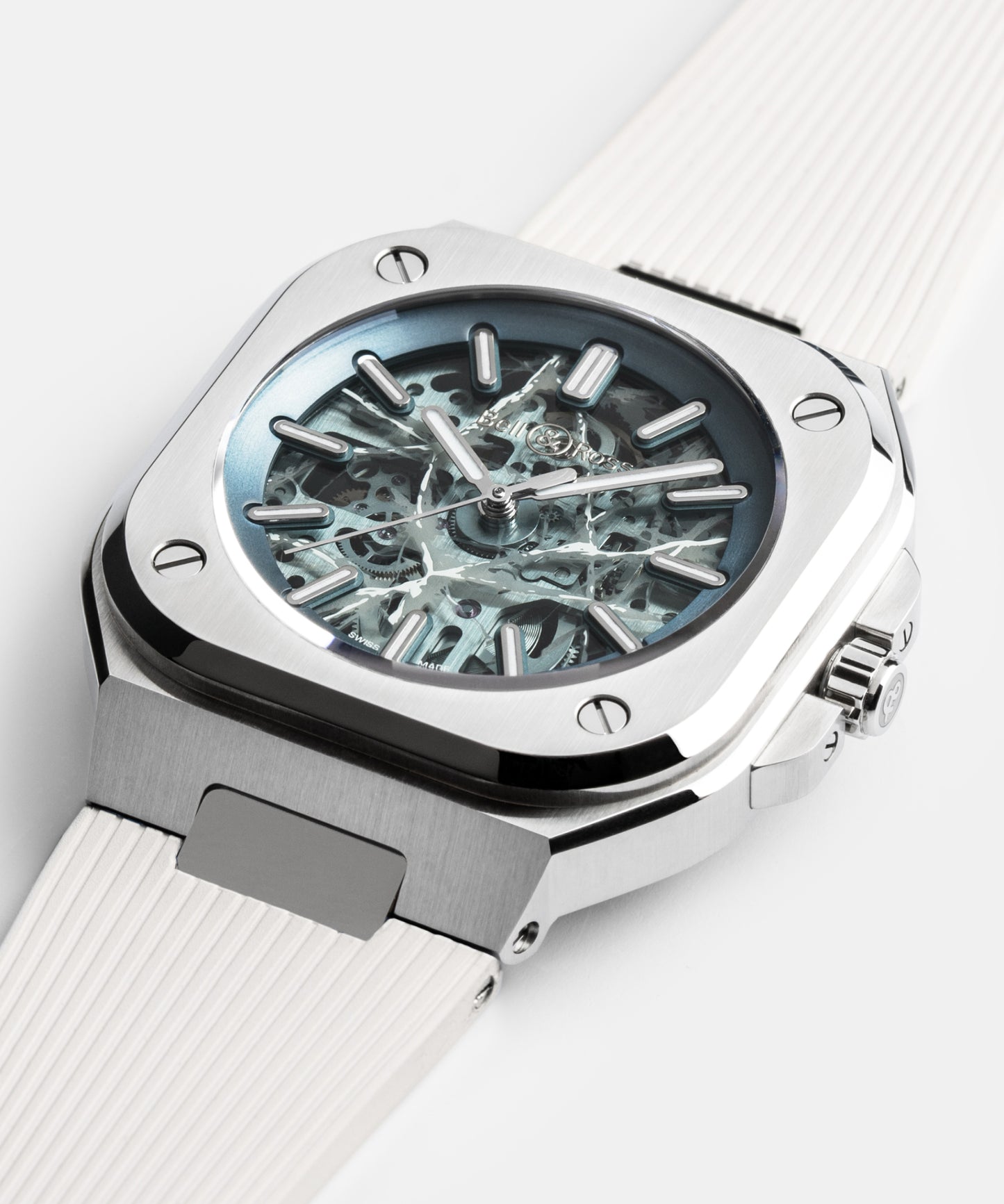 Bell & Ross BR-05 Skeleton Arctic Blue