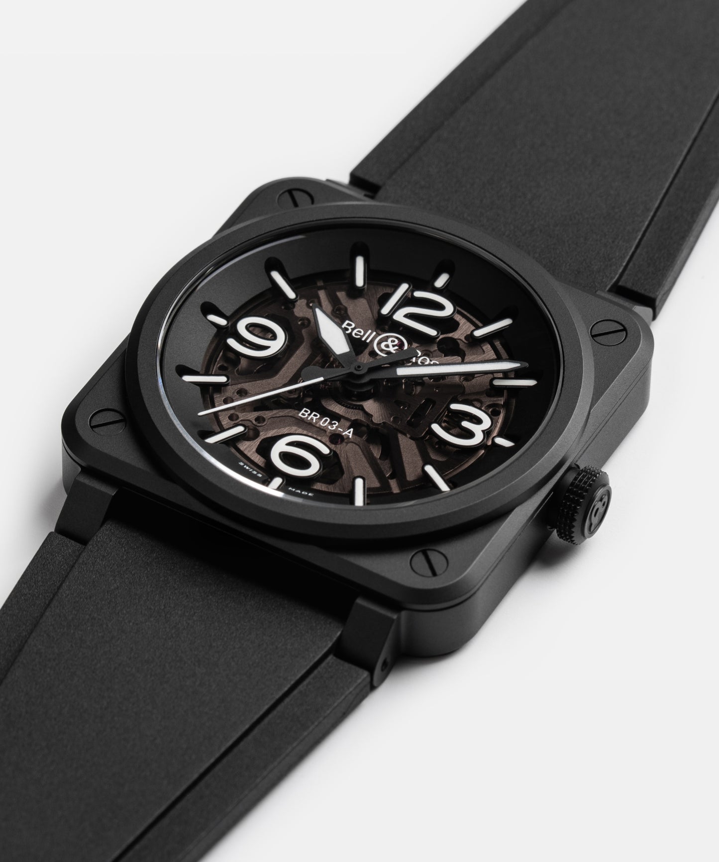 Bell & Ross BR-03 Skeleton Black Ceramic