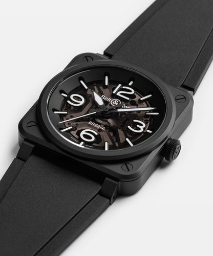 Bell & Ross BR-03 Skeleton Black Ceramic