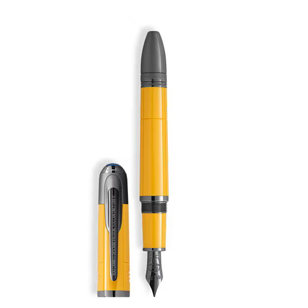 Montblanc Great Characters Enzo Ferrari Special Edition Giallo Modena Fountain Pen M