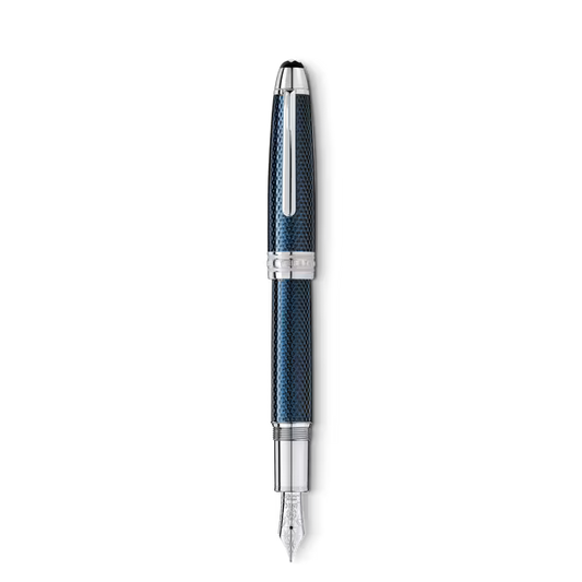 Montblanc Meisterstück Solitaire Blue Hour LeGrand Fountain Pen