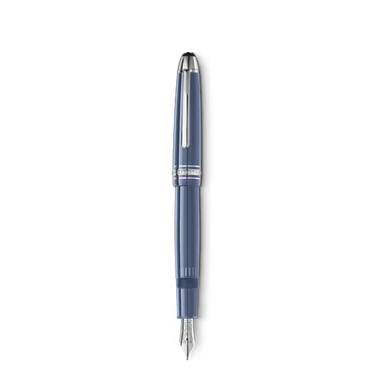 Montblanc Meisterstück Glacier LeGrand Fountain Pen (F) Blue