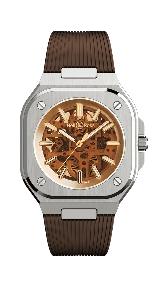 Bell & Ross BR-05 Skeleton Golden Watch