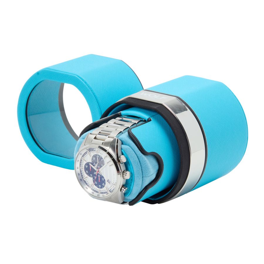 THE ROCKET BLUE WOLF WATCH WINDER