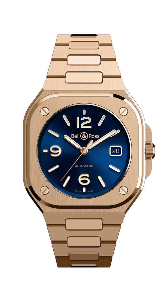 Bell & Ross BR-05 BLUE GOLD
