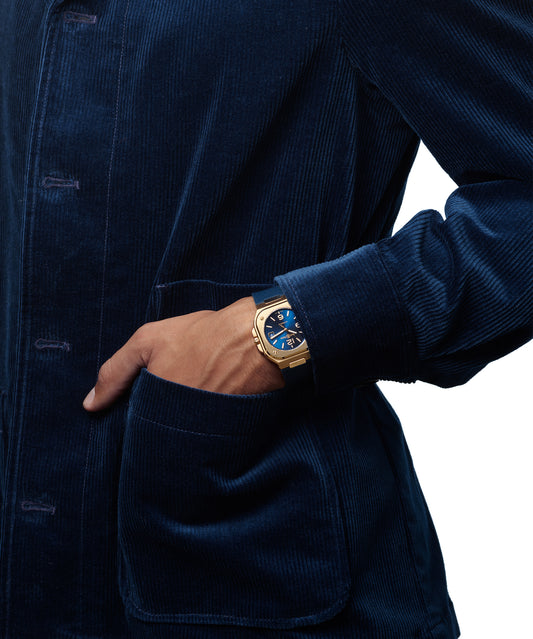 Bell & Ross BR-05 BLUE GOLD