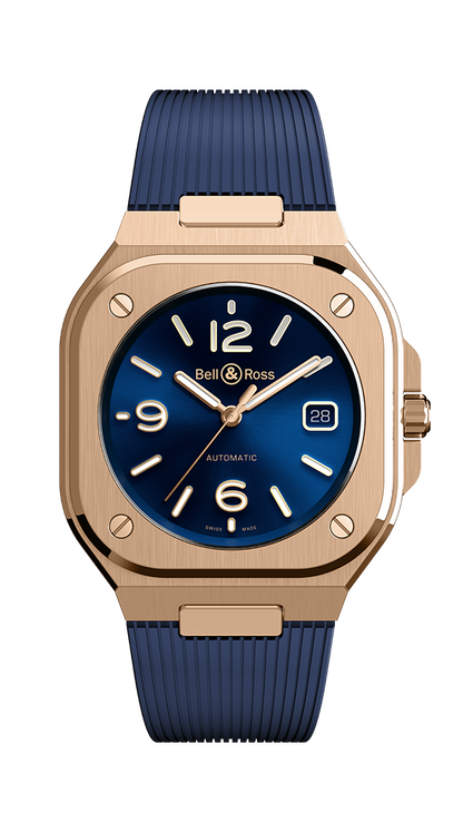 Bell & Ross BR-05 Blue Gold Watch