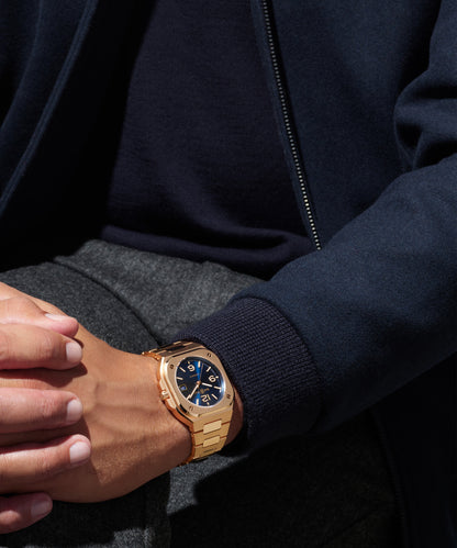 Bell & Ross BR-05 Blue Gold Watch