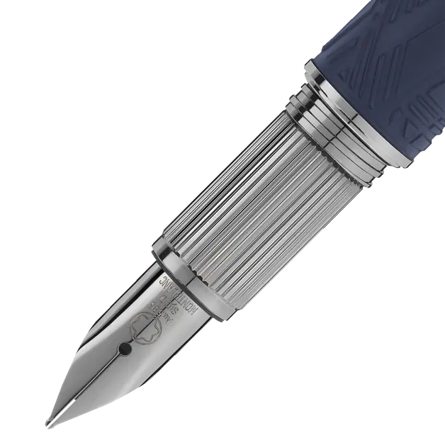 Montblanc Starwalker Space Blue Doué Fountain Pen (F)