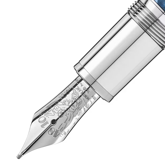 Montblanc Meisterstück Glacier Solitaire Fountain Pen