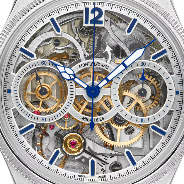 Montblanc 1858 The Unveiled Secret Minerva Monopusher Chronograph Limited Edition - 58 pieces