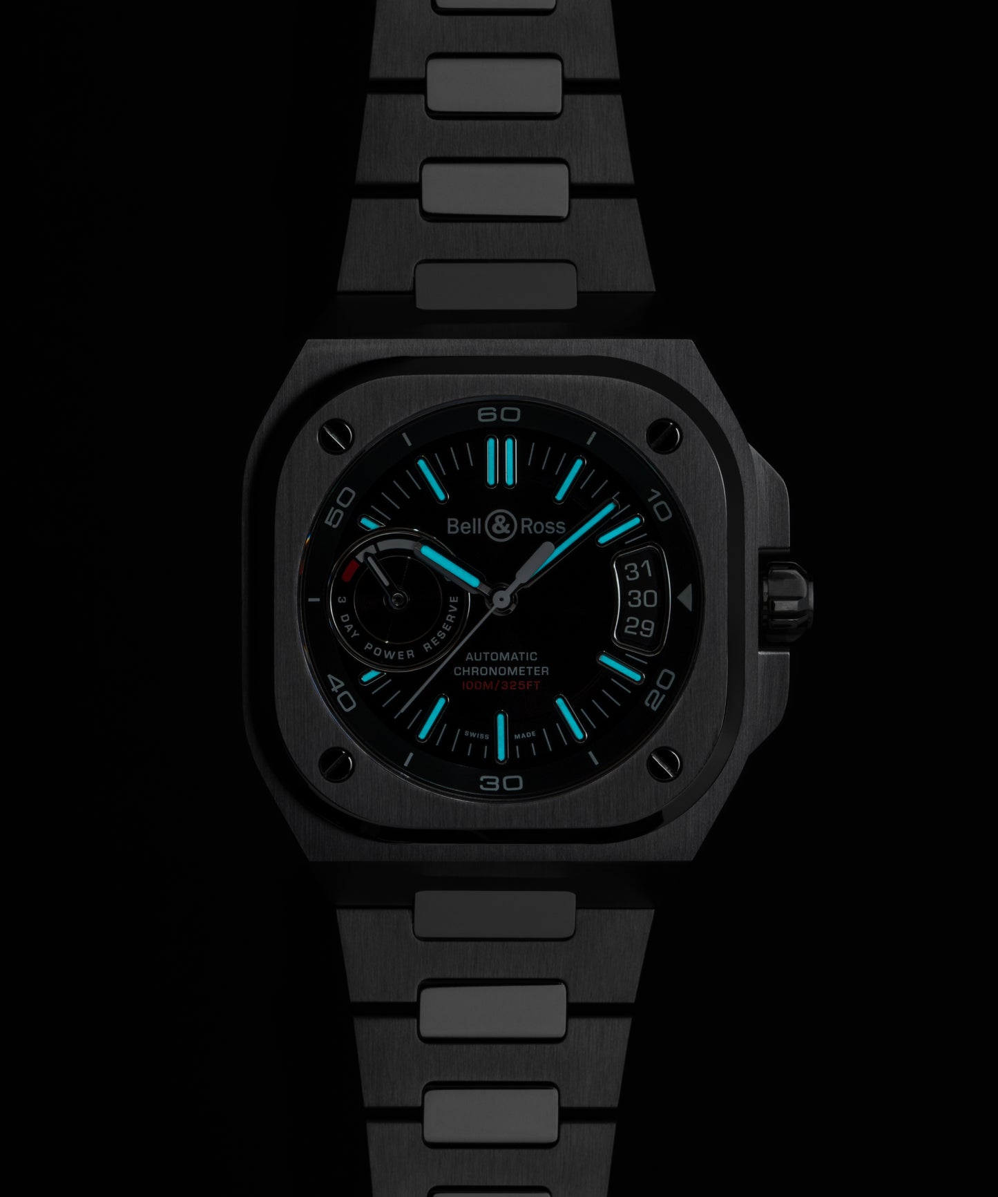 Bell & Ross BR-X5 Black Steel