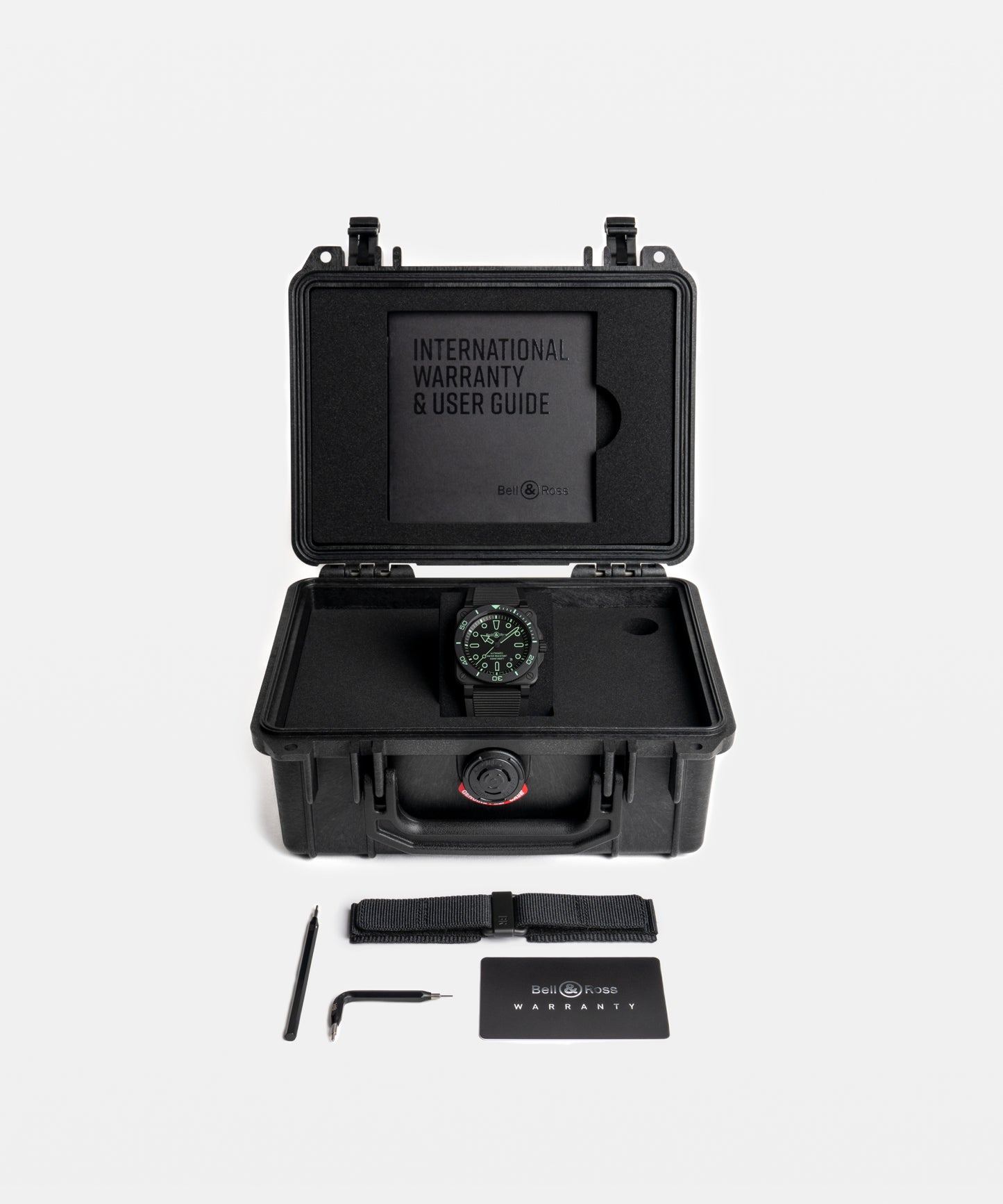 Bell & RossBR-03 Diver Lum Outline