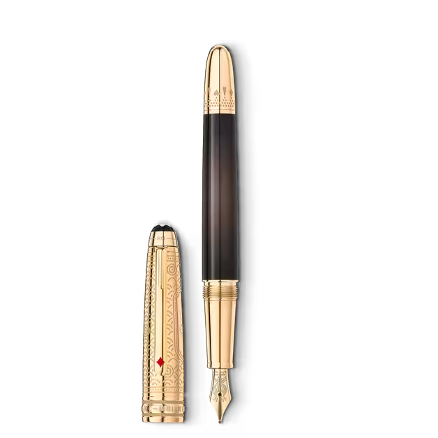 Montblanc Meisterstück Around the World in 80 Days Doué Classique Fountain Pen (F)