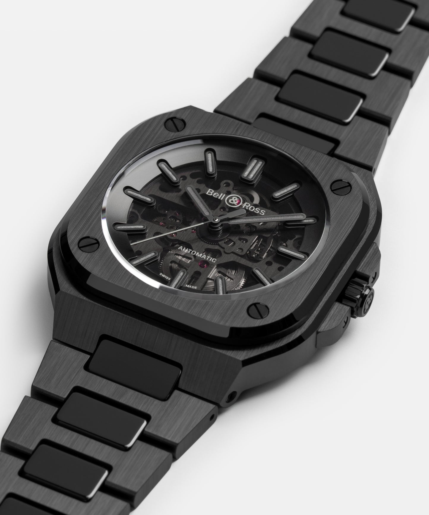 Bell & Ross BR-05 Skeleton Phantom Ceramic Watch