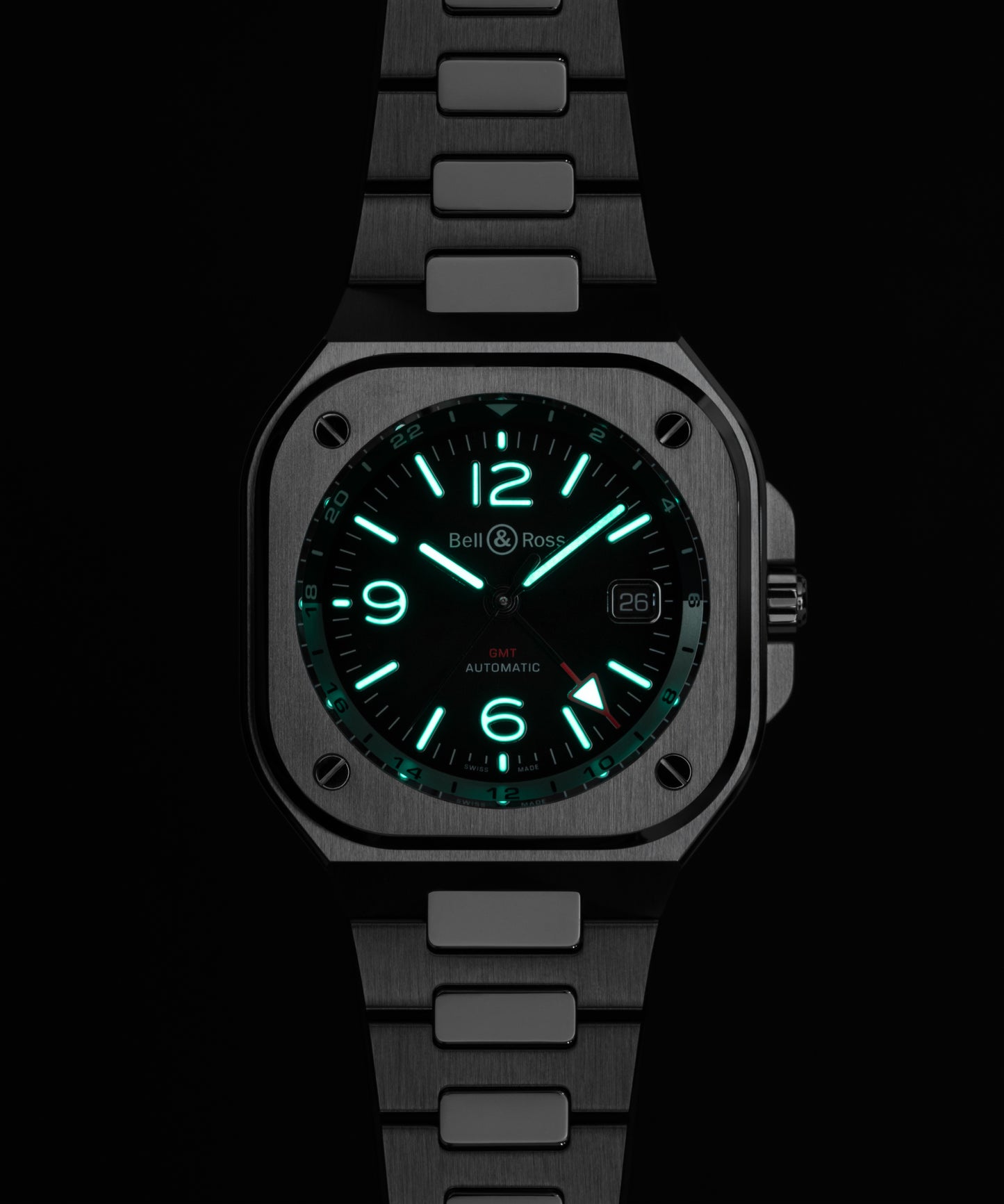 Bell & Ross BR-05 GMT Black