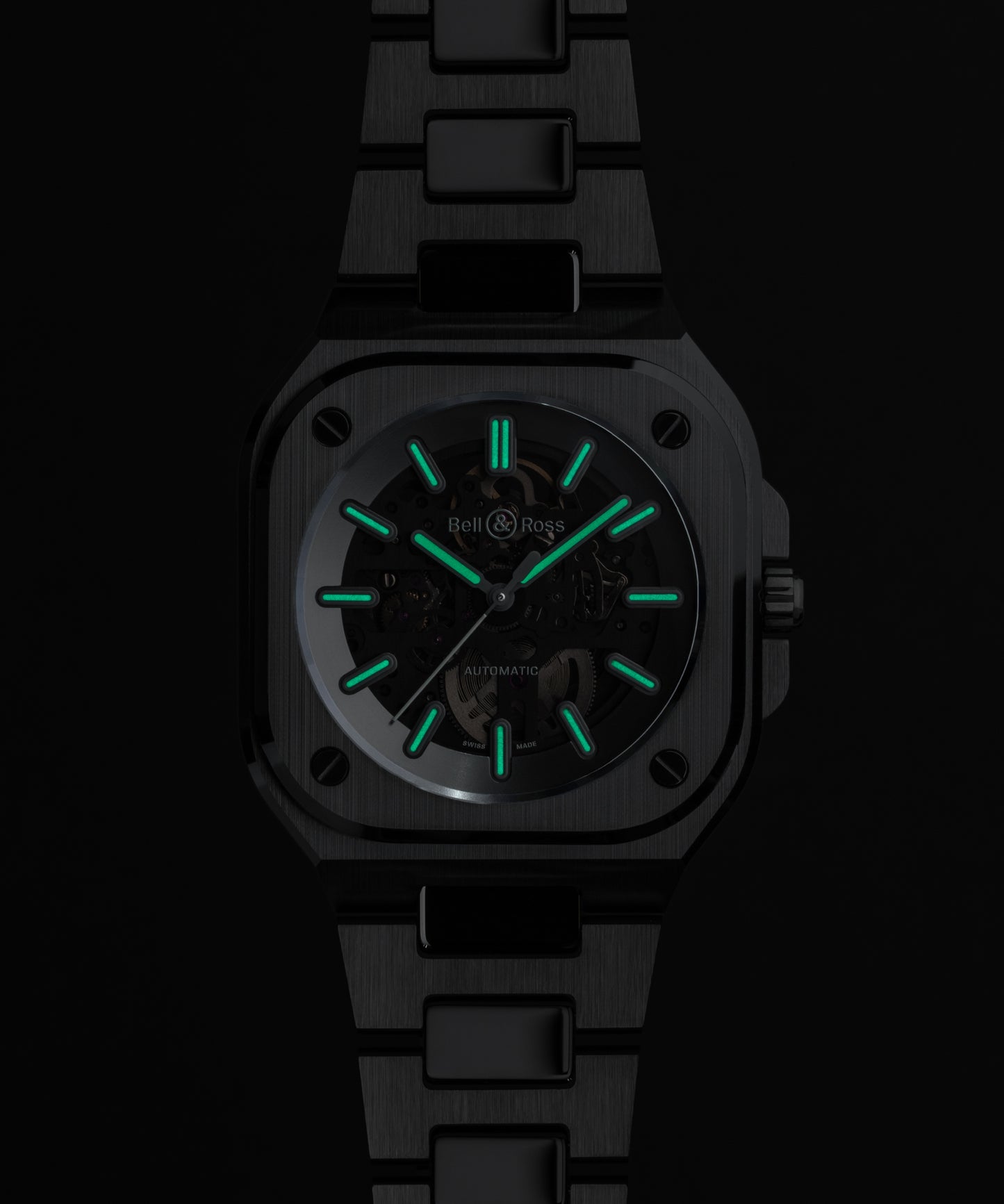 Bell & Ross BR-05 Skeleton Phantom Ceramic Watch